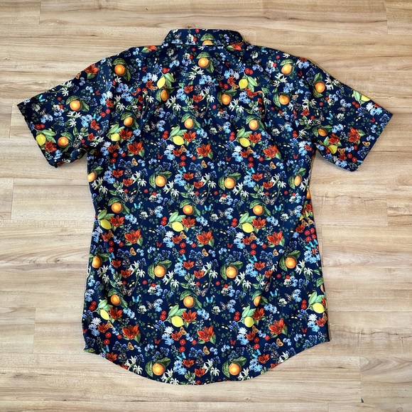 Fried Denim NYC Slim Fit Casual Button Down Shirt Size XL - Picture 2 of 2